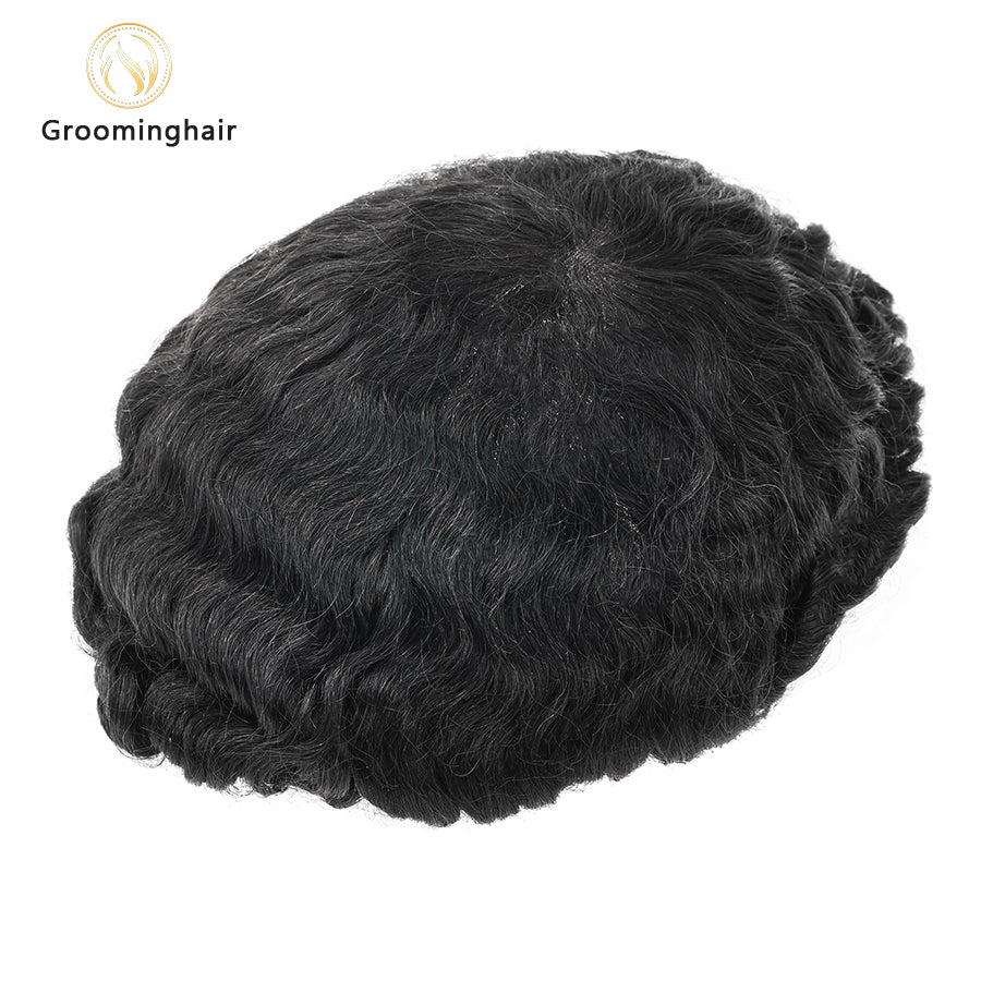 BREATHE INVISIBLE FULL LACE 20MM WAVE MAN HAIR UNIT REPLACEMENT