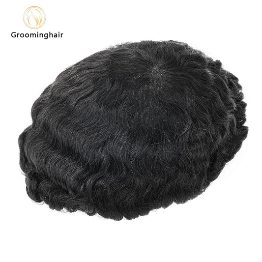 BREATHE INVISIBLE FULL LACE 20MM WAVE MAN HAIR UNIT REPLACEMENT