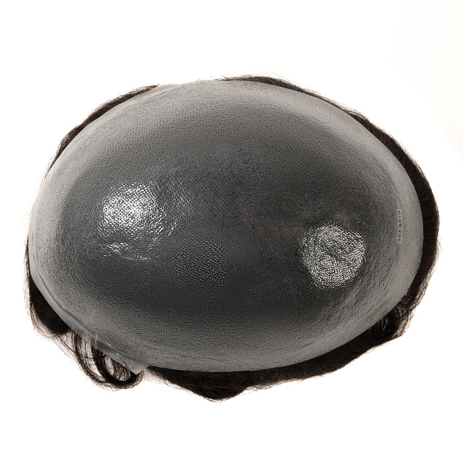 MSSV | Sistema de cabello invisible de 0.02 mm de grosor con bucle en V para hombres