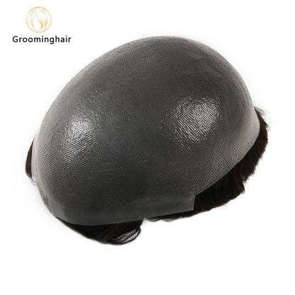 UTK | SISTEMA DE CABELO DE PELE FINA COM NÓS DUPLOS 0,04 MM INVISÍVEL NATURAL EM V