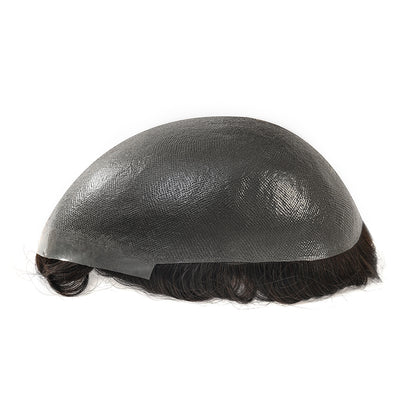 UTK | SISTEMA DE CABELO DE PELE FINA COM NÓS DUPLOS 0,04 MM INVISÍVEL NATURAL EM V