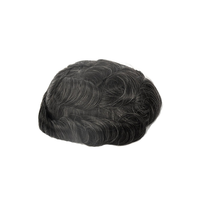 MFS | MONOFILAMENT BODY WITH INVISIBLE SWISS LACE FRONT HAIR SYSTEM TOUPEE