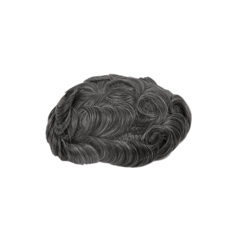 MFS | MONOFILAMENT BODY WITH INVISIBLE SWISS LACE FRONT HAIR SYSTEM TOUPEE