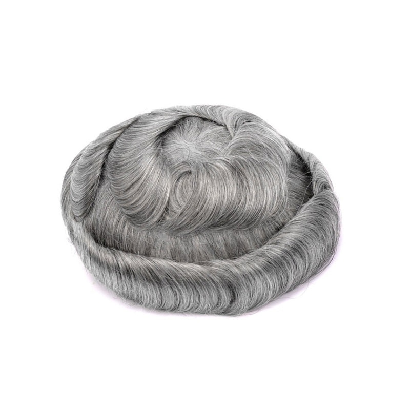 MFS | MONOFILAMENT BODY WITH INVISIBLE SWISS LACE FRONT HAIR SYSTEM TOUPEE