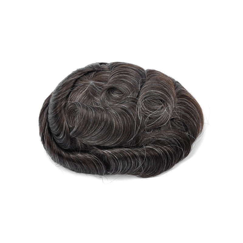 MSSV | Sistema de cabello invisible de 0.02 mm de grosor con bucle en V para hombres