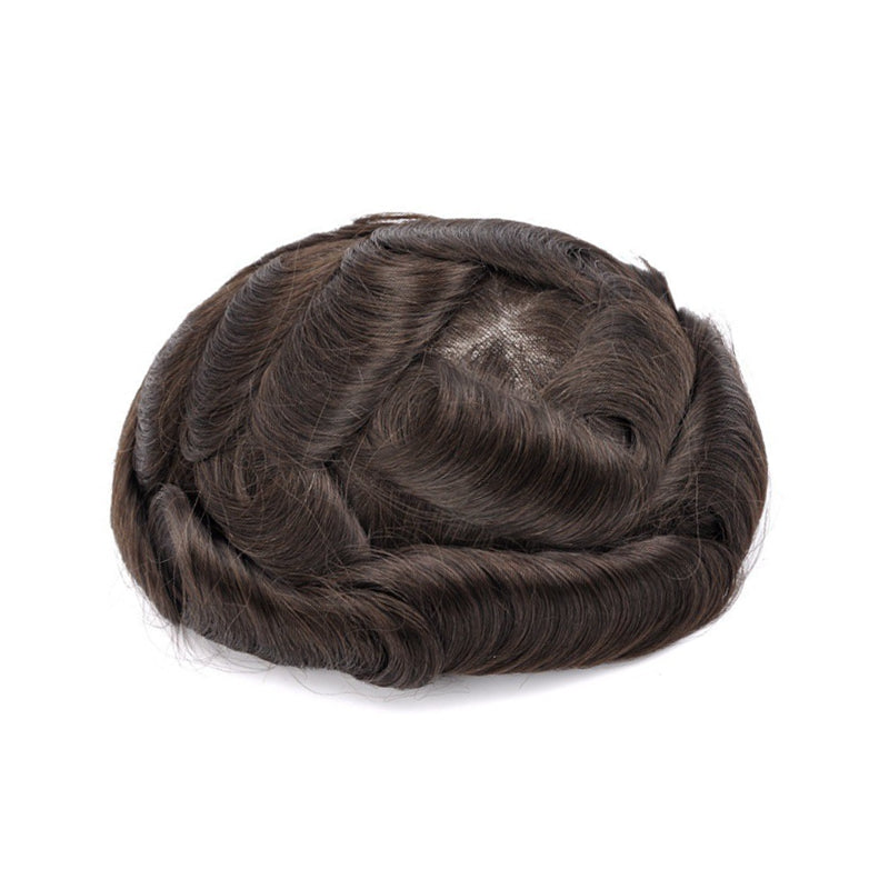 MFS | MONOFILAMENT BODY WITH INVISIBLE SWISS LACE FRONT HAIR SYSTEM TOUPEE