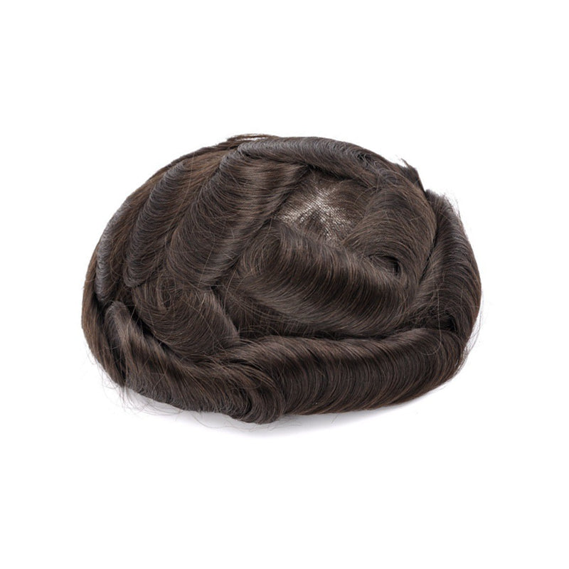 MFS | MONOFILAMENT BODY WITH INVISIBLE SWISS LACE FRONT HAIR SYSTEM TOUPEE