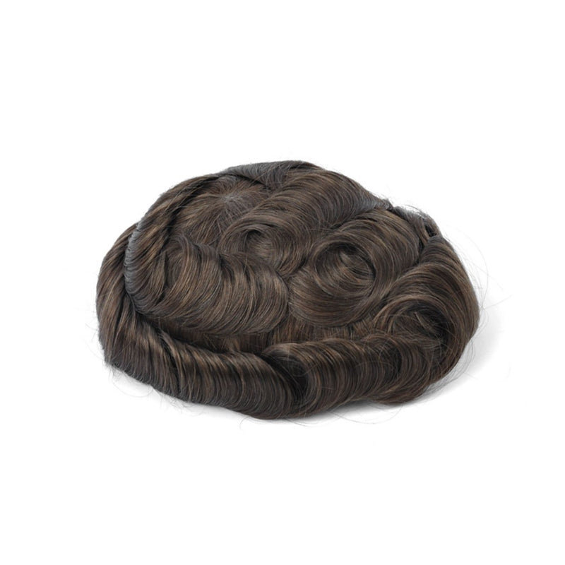 MFS | MONOFILAMENT BODY WITH INVISIBLE SWISS LACE FRONT HAIR SYSTEM TOUPEE