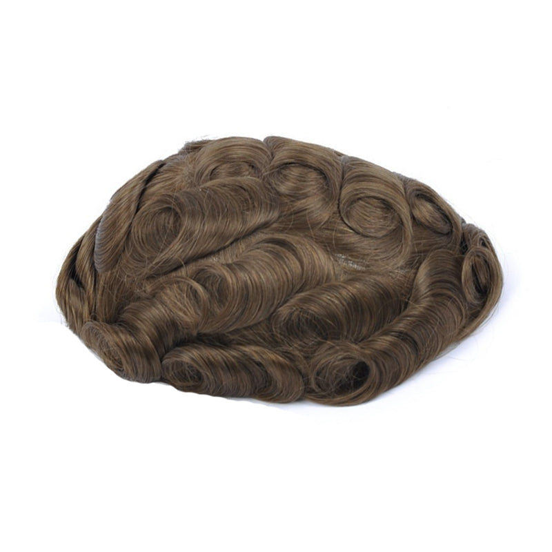 MFS | MONOFILAMENT BODY WITH INVISIBLE SWISS LACE FRONT HAIR SYSTEM TOUPEE