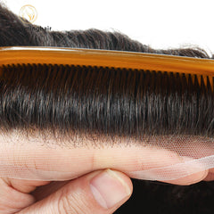 HOLLYWOOD SWISS LACE HAIR SYSTEM WITH POLY PERIMETER AND LACE FRONT