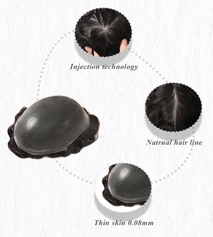 MSI | REALITY SKIN INJECTION CRAFT MEN TOUPEE OF SKIN SYSTEM