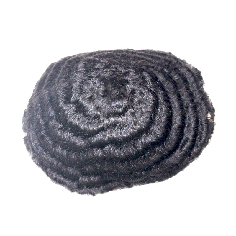 FULL LACE 12MM WAVY MAN WEAVE UNIT HAIR REPLACEMENT