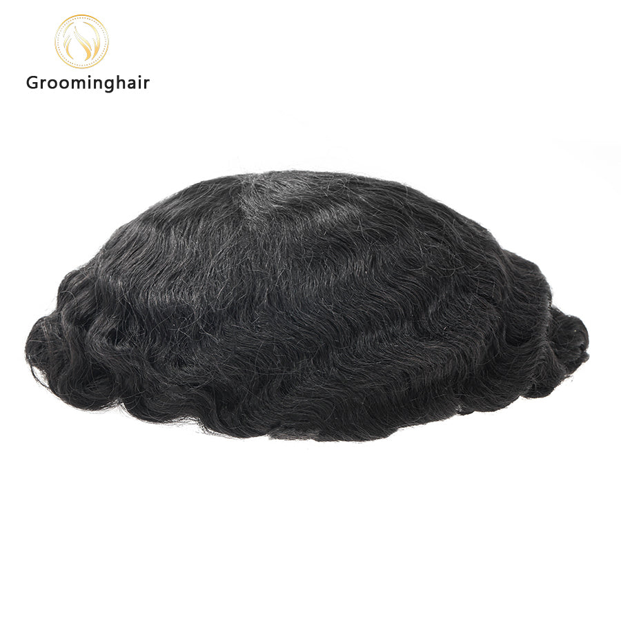 BREATHE INVISIBLE FULL LACE 20MM WAVE MAN HAIR UNIT REPLACEMENT