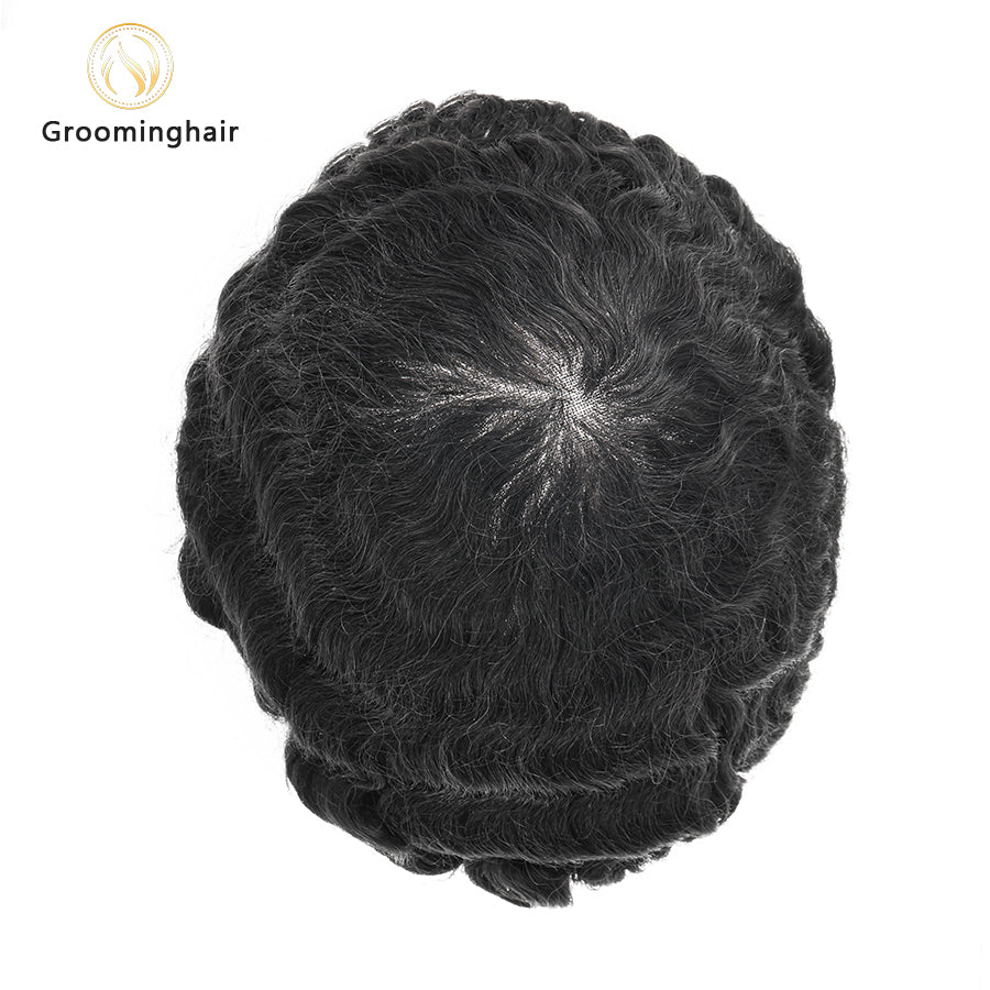 BREATHE INVISIBLE FULL LACE 20MM WAVE MAN HAIR UNIT REPLACEMENT