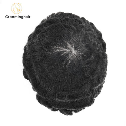 BREATHE INVISIBLE FULL LACE 20MM WAVE MAN HAIR UNIT REPLACEMENT