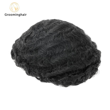 POLY 12MM MAN WAVE UNIT THIN SKIN HAIR REPLACEMENT