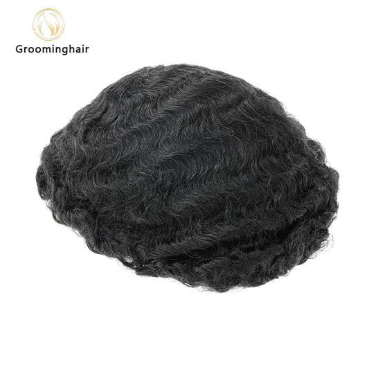 POLY 12MM MAN WAVE UNIT THIN SKIN HAIR REPLACEMENT