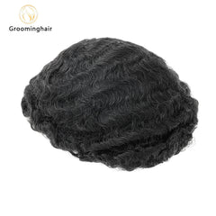 Unidade de onda masculina de polipropileno de 12 mm para substituição de pelos de pele fina