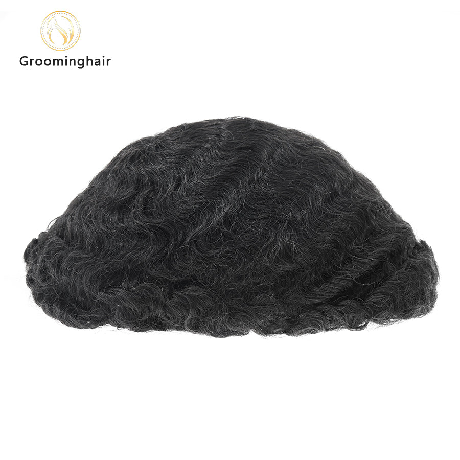 Unidade de onda masculina de polipropileno de 12 mm para substituição de pelos de pele fina