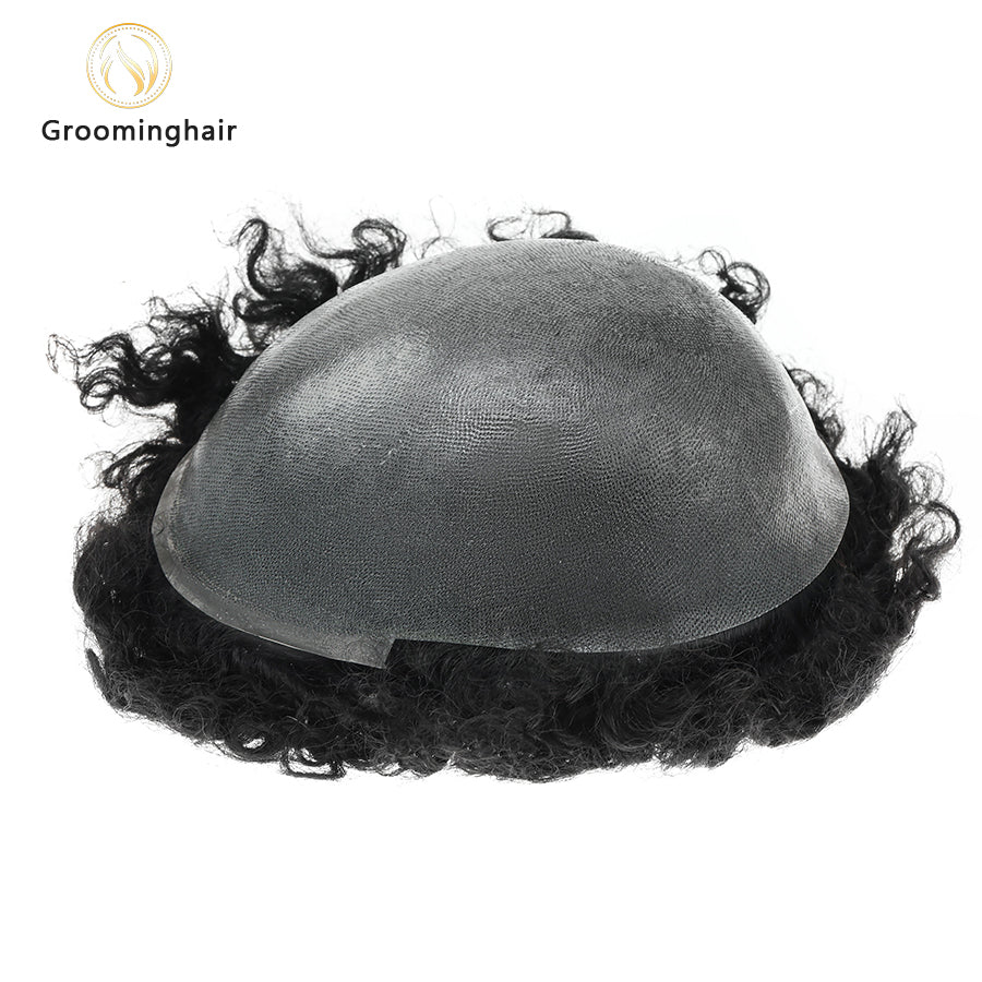 Unidade de onda masculina de polipropileno de 12 mm para substituição de pelos de pele fina
